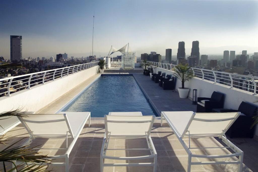 Comfortable To Work Pool Fast Wifi Apartment Mexico City